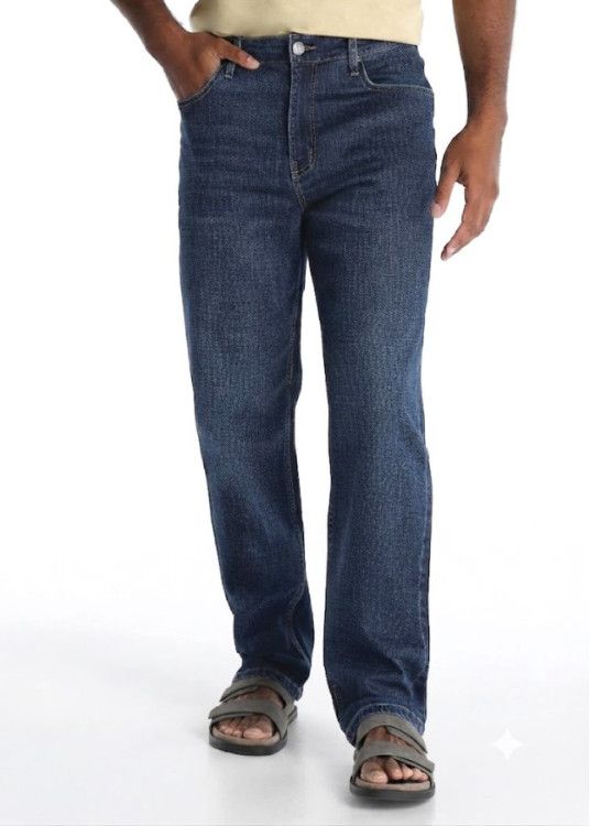 Vaqueros straight fit Lavado Azul