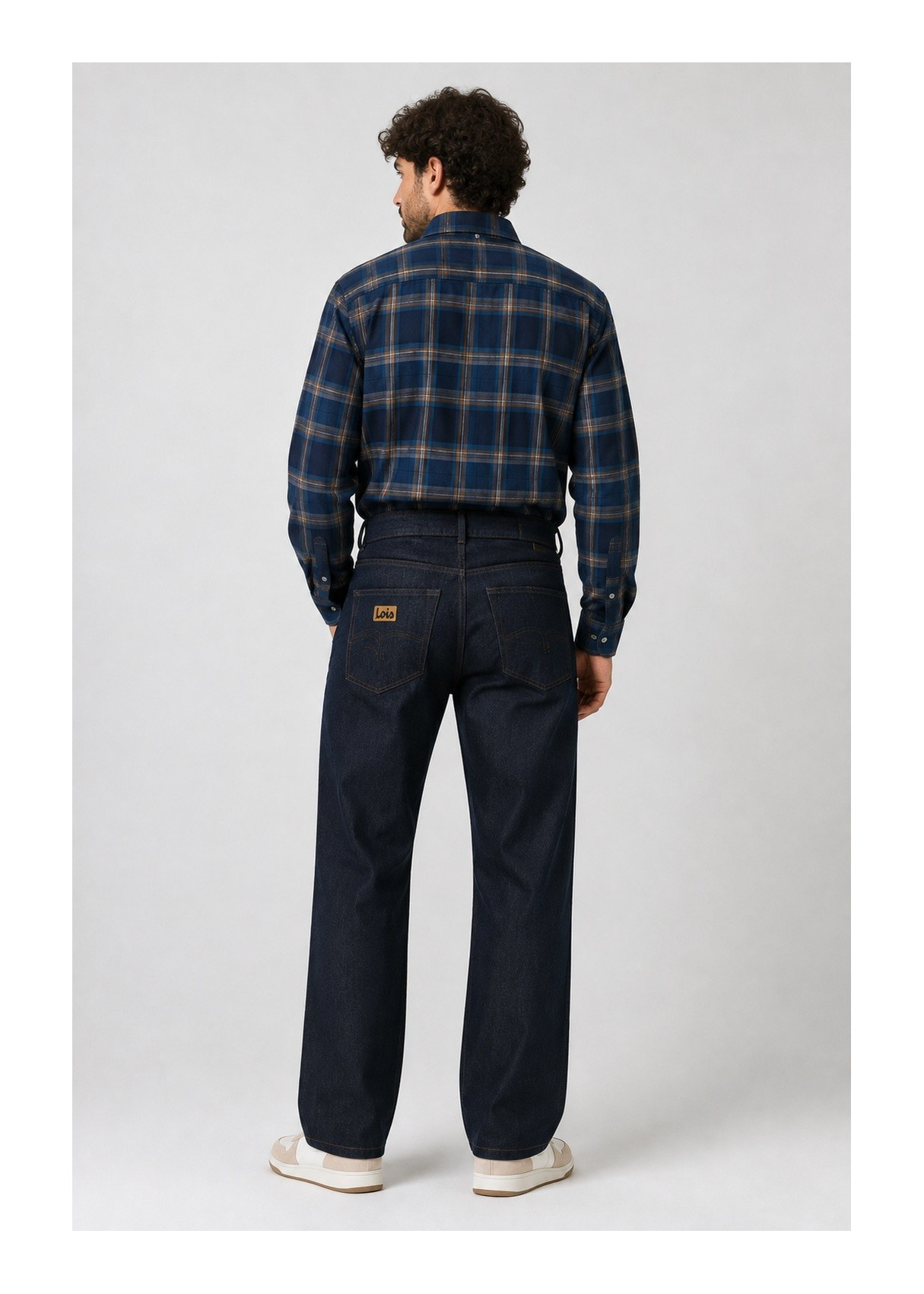 Vaquero wide leg azul