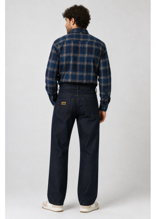 Vaquero wide leg azul