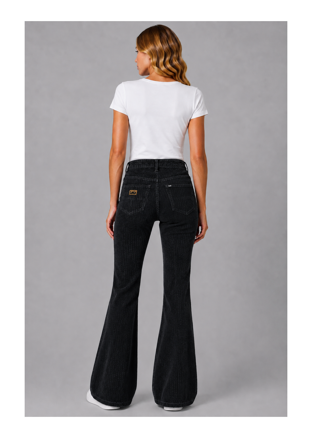 Vaquero De Mujer Jeans De Pana  Línea Actual
