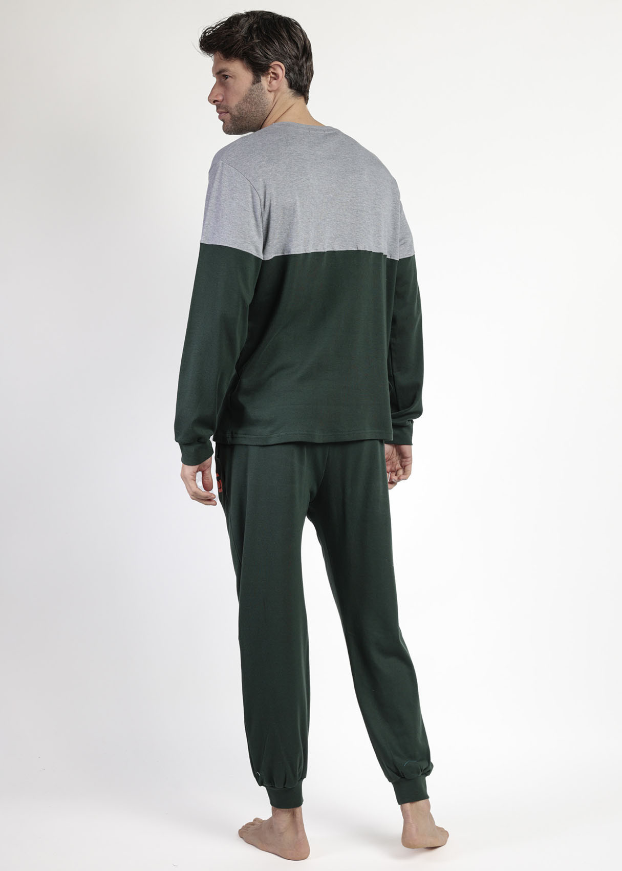 Pijama Manga Larga Den1962 verde