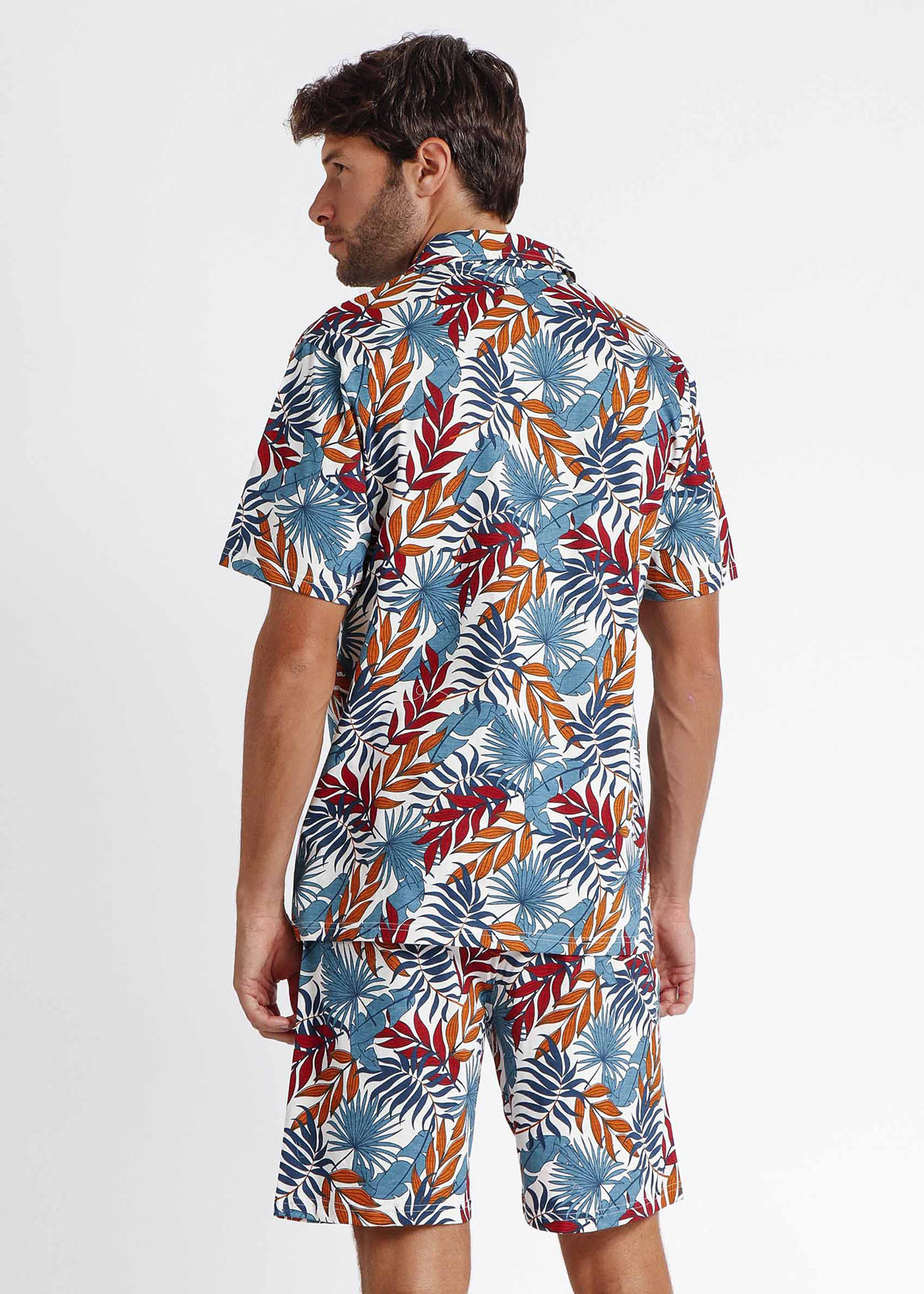 Pijama Manga Corta Dynamic azul