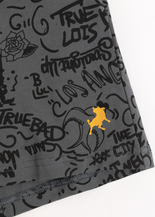 Bóxer Graffiti (Pack De 2 Unidades) gris