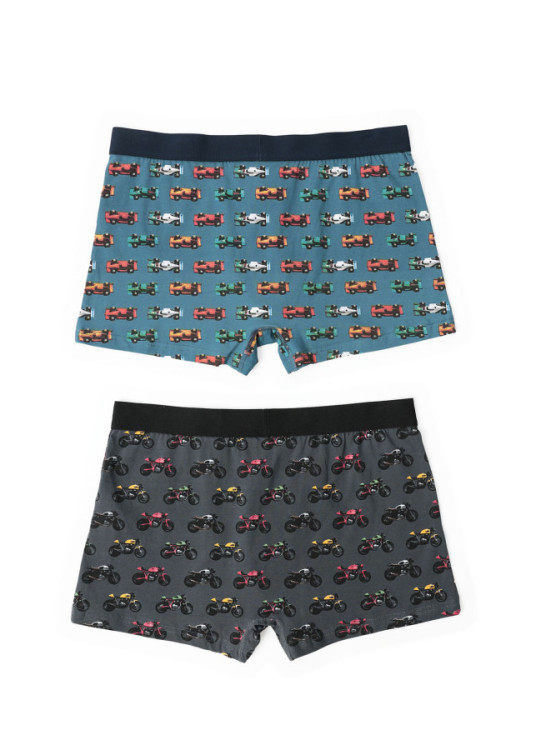 Bóxer Scrambler (Pack de 2 unidades) Azul