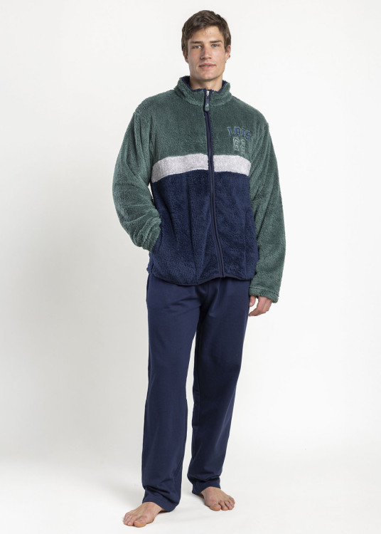 Bata Manga Larga Preppy