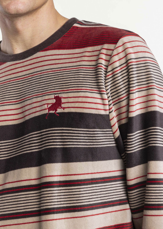Pijama Manga Larga Doble Velvet Celsius