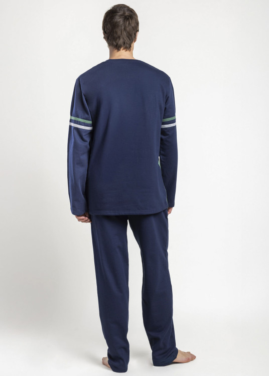 Pijama Manga Larga Preppy
