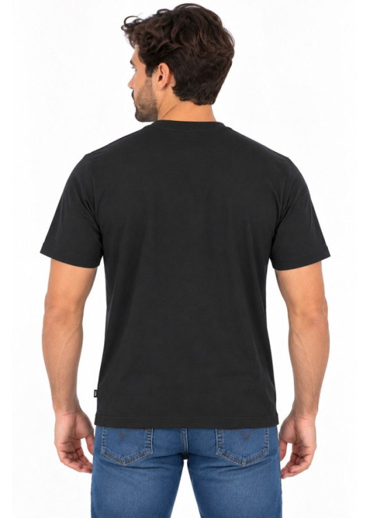 Camiseta De Manga Corta Jeans Para Hombre Básica Con Logotipo Del Toro  Diseño Combinable