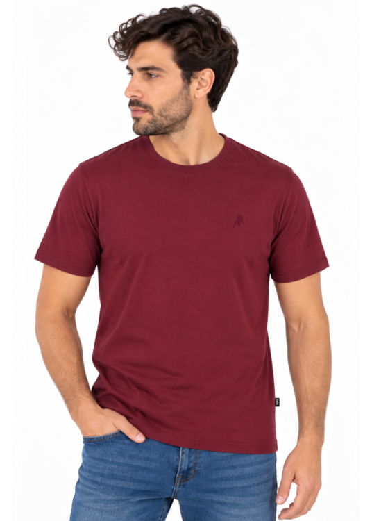 Camiseta De Manga Corta De Hombre Jeans Básica Con Logotipo Del Toro  Propuesta Contemporánea