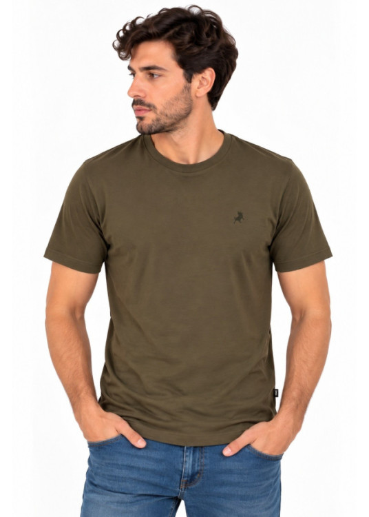 Camiseta De Manga Corta Básica Con Logotipo Del Toro Jeans Para Hombre  Imagen Casual