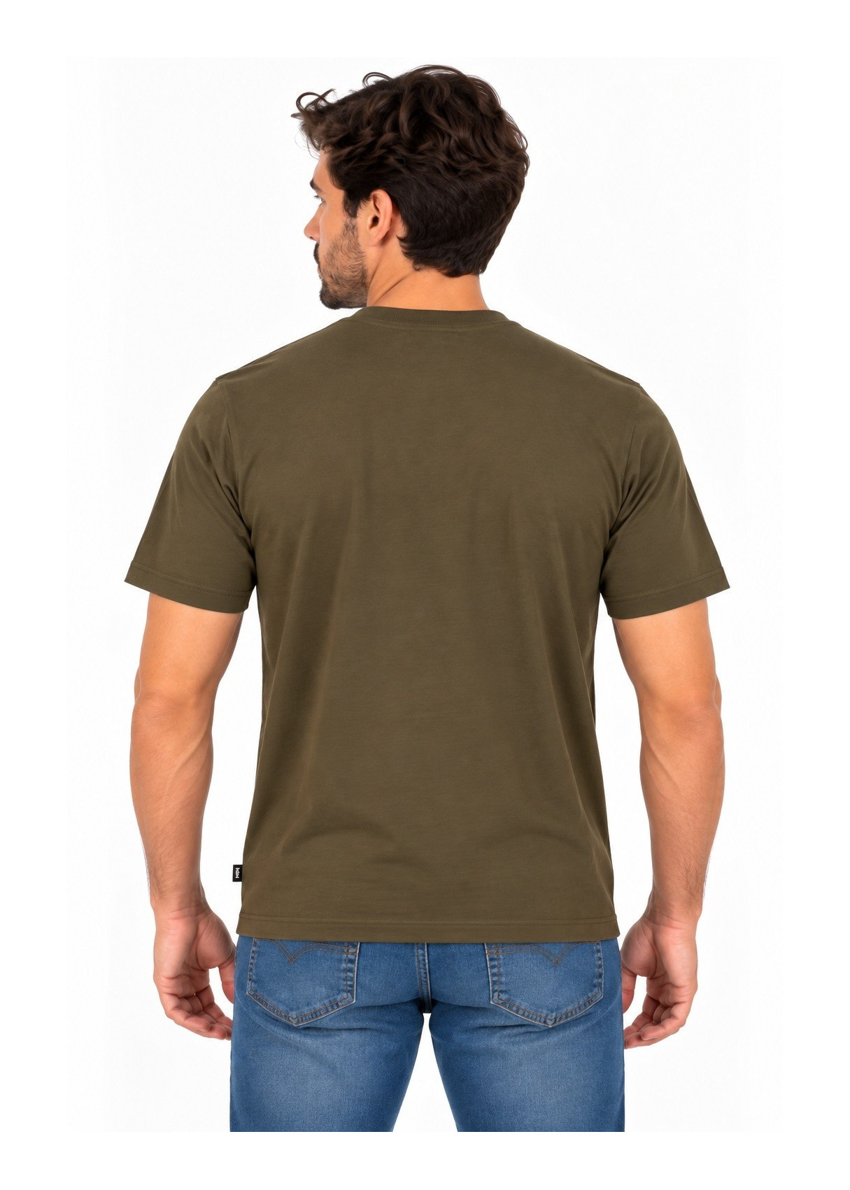 Camiseta De Manga Corta Básica Con Logotipo Del Toro Jeans Para Hombre  Imagen Casual