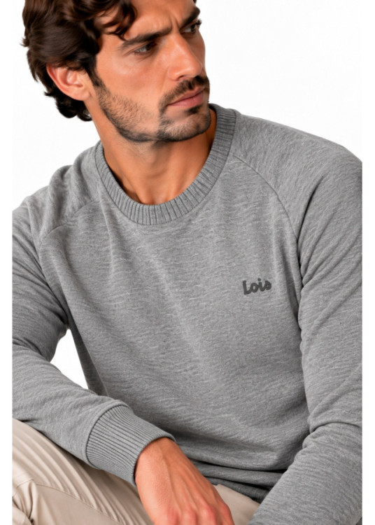 Jersey De Cuello Redondo De Hombre Jeans De Punto Básico Con Bordado  Estilo Urbano