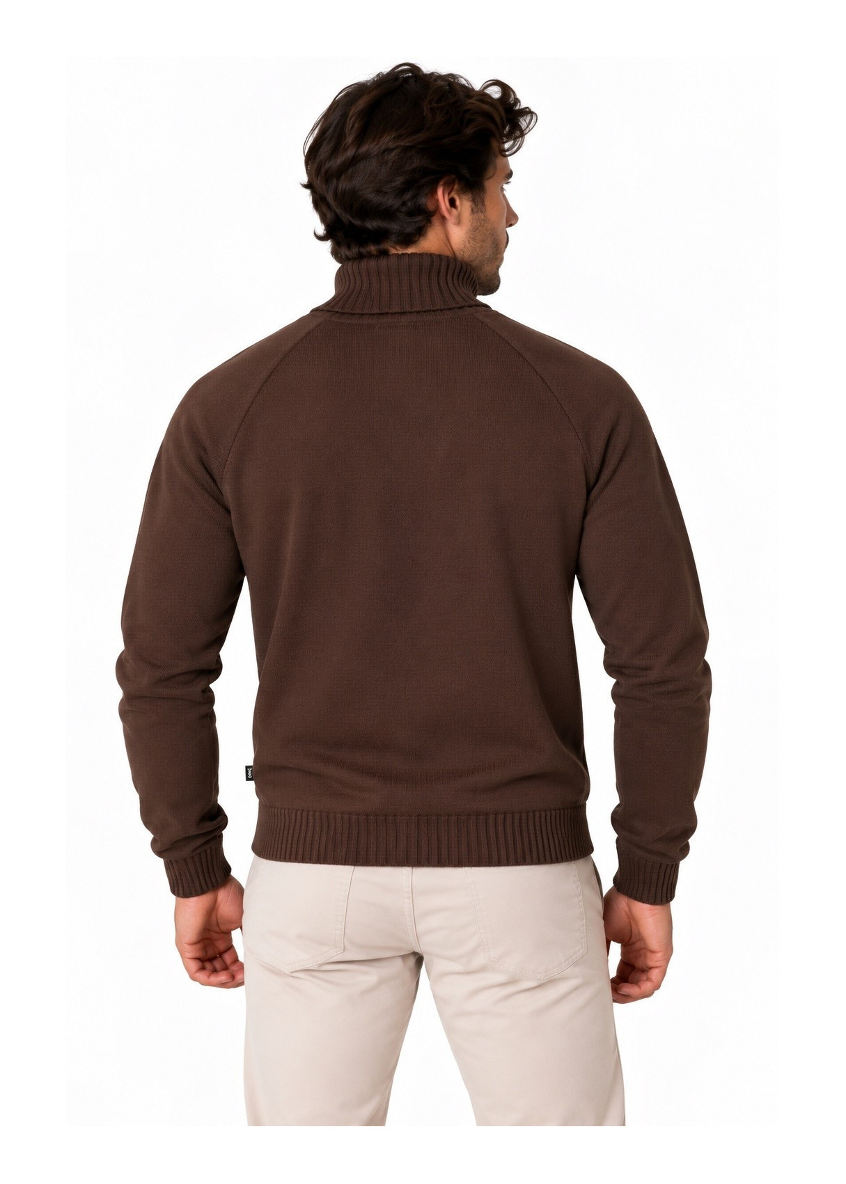 Lois Jeans Jersey De Cuello Cisne Para Hombre De Punto Básico Con Bordado  Acabado Actual