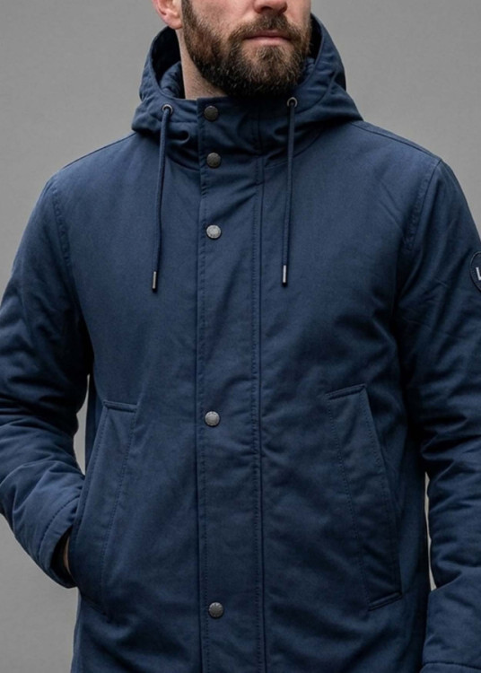 Abrigo Con Capucha De Canvas Con Capucha Jeans Para Hombre  Carácter Auténtico