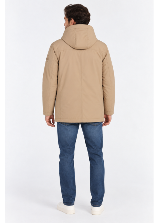 Abrigo Con Capucha De Hombre Jeans De Canvas Con Capucha  Selección De Invierno
