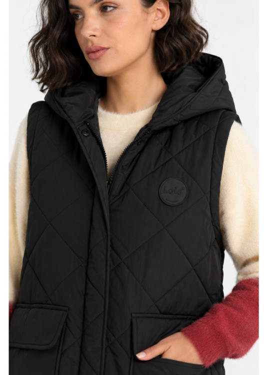 Chaleco De Mujer Jeans Tipo Puffer Acolchado  Para El Día A Día