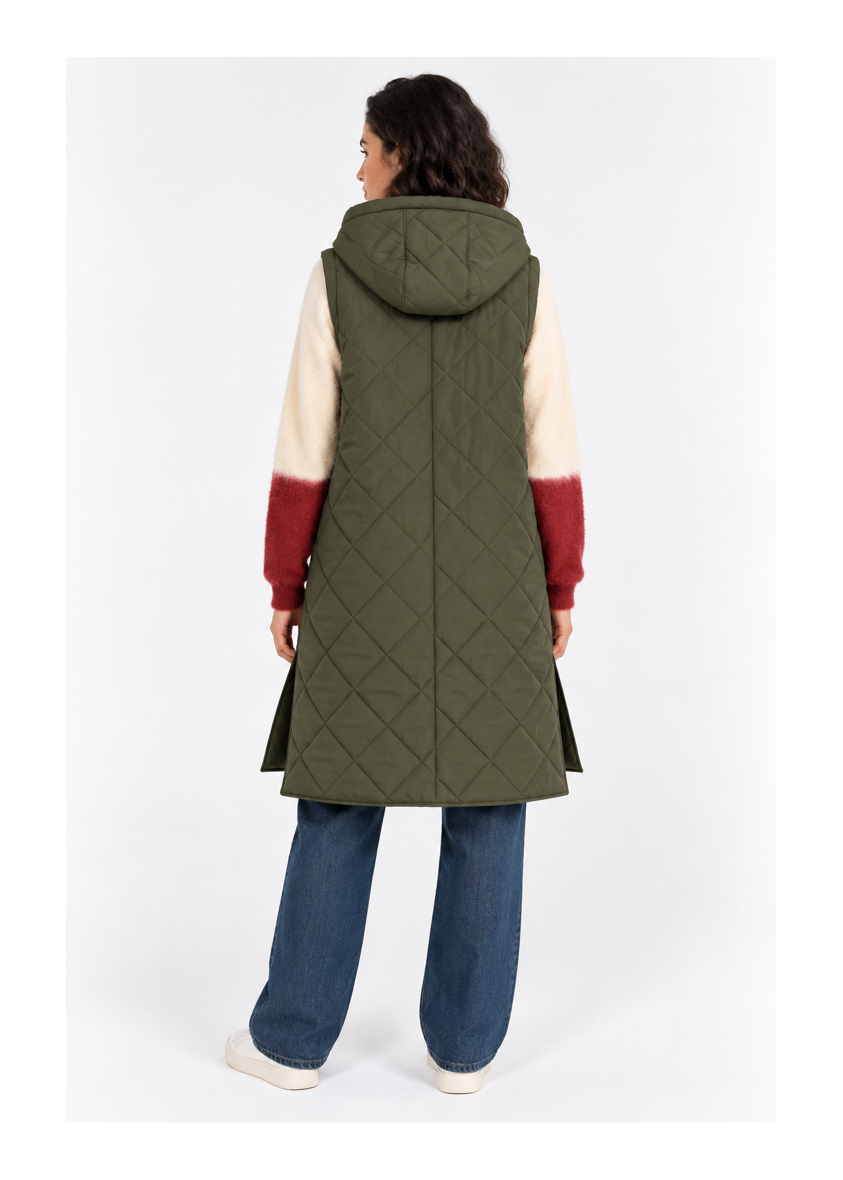 Lois Jeans Chaleco Para Mujer Tipo Puffer Acolchado  Look Contemporáneo