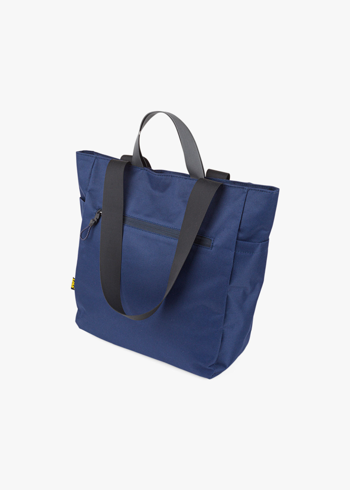 Bolso Shopper doble asa bolsillo exterior Azul