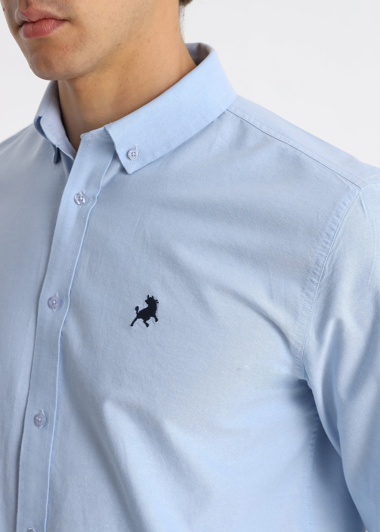 Camisa manga larga Suriname Rodadero azul
