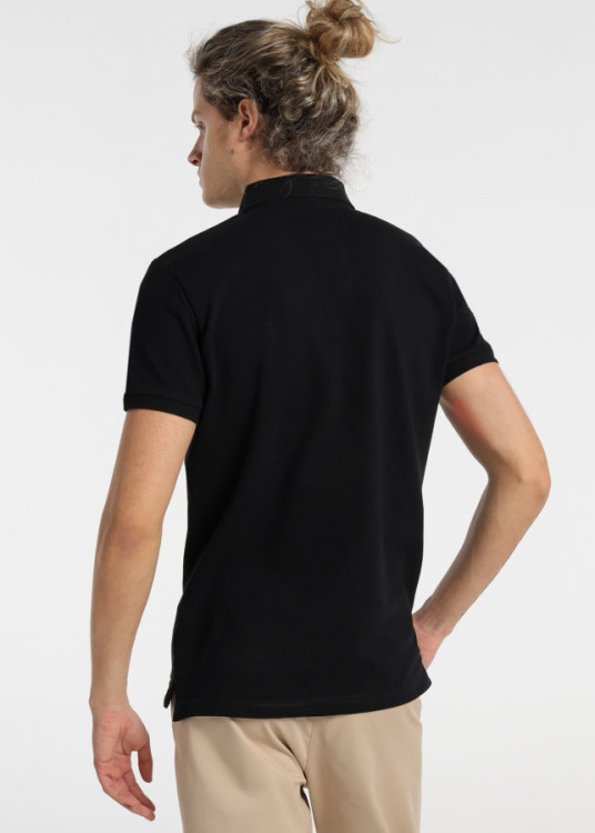 Polo Manga Corta Piqué Filipo-Classic Negro