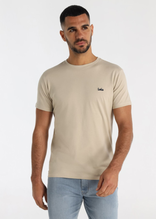 Camiseta manga corta Galet Beige