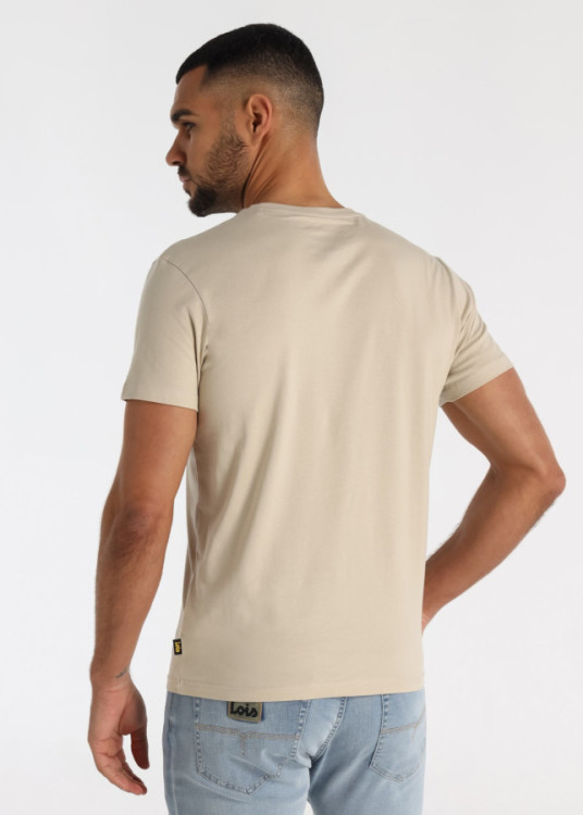 Camiseta manga corta Galet Beige