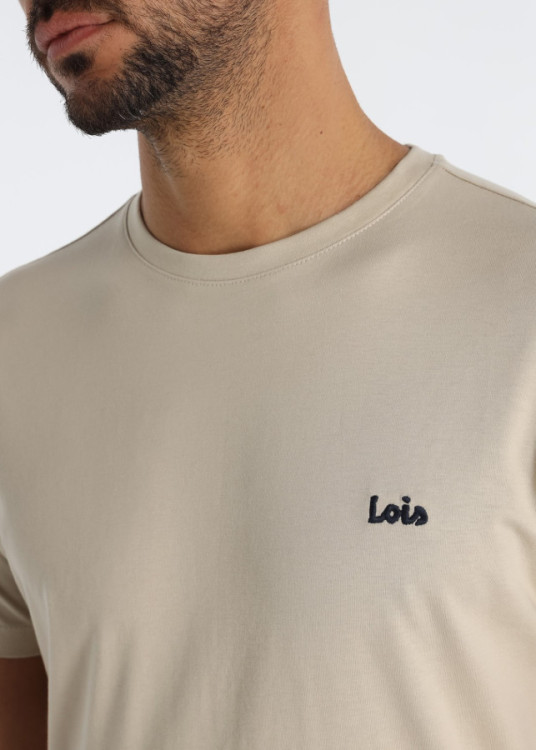Camiseta manga corta Galet Beige