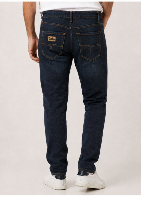 Vaquero regular fit lavado Medio azul