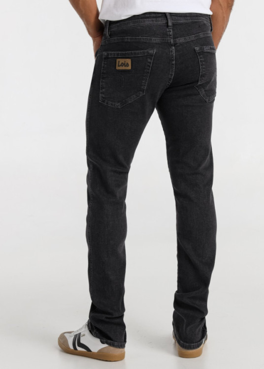 Vaqueros slim fit cintura baja Lavado Negro