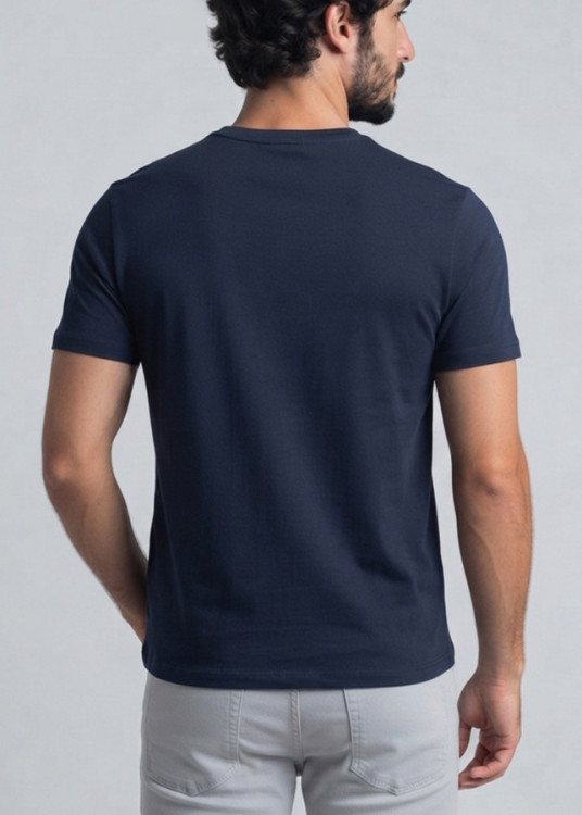 Camiseta Manga Corta Básica Logo gris 