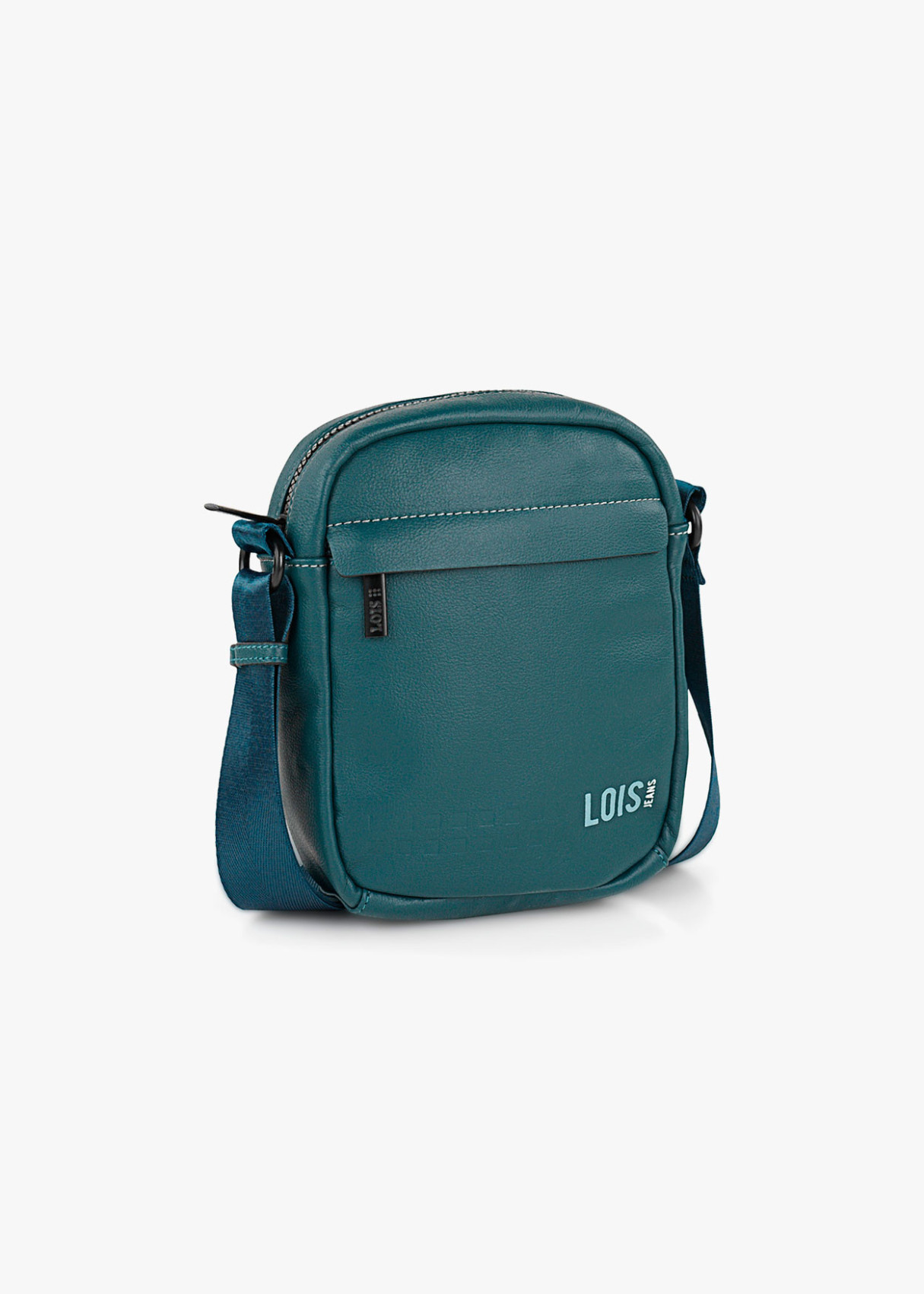 Bolso Impermeble con Bandolera Ajustable y Doble Compartimento azul