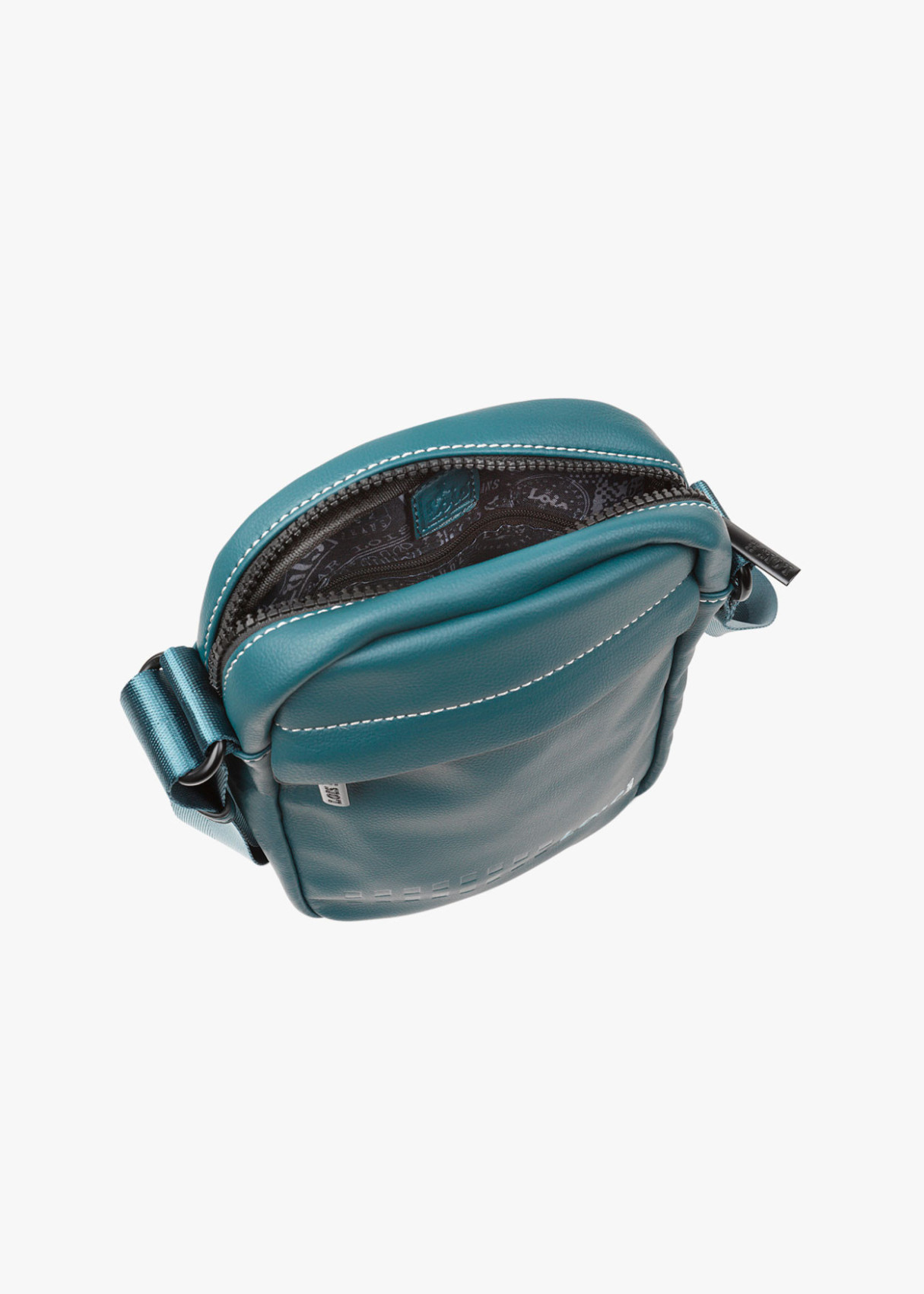 Bolso Impermeble con Bandolera Ajustable y Doble Compartimento azul