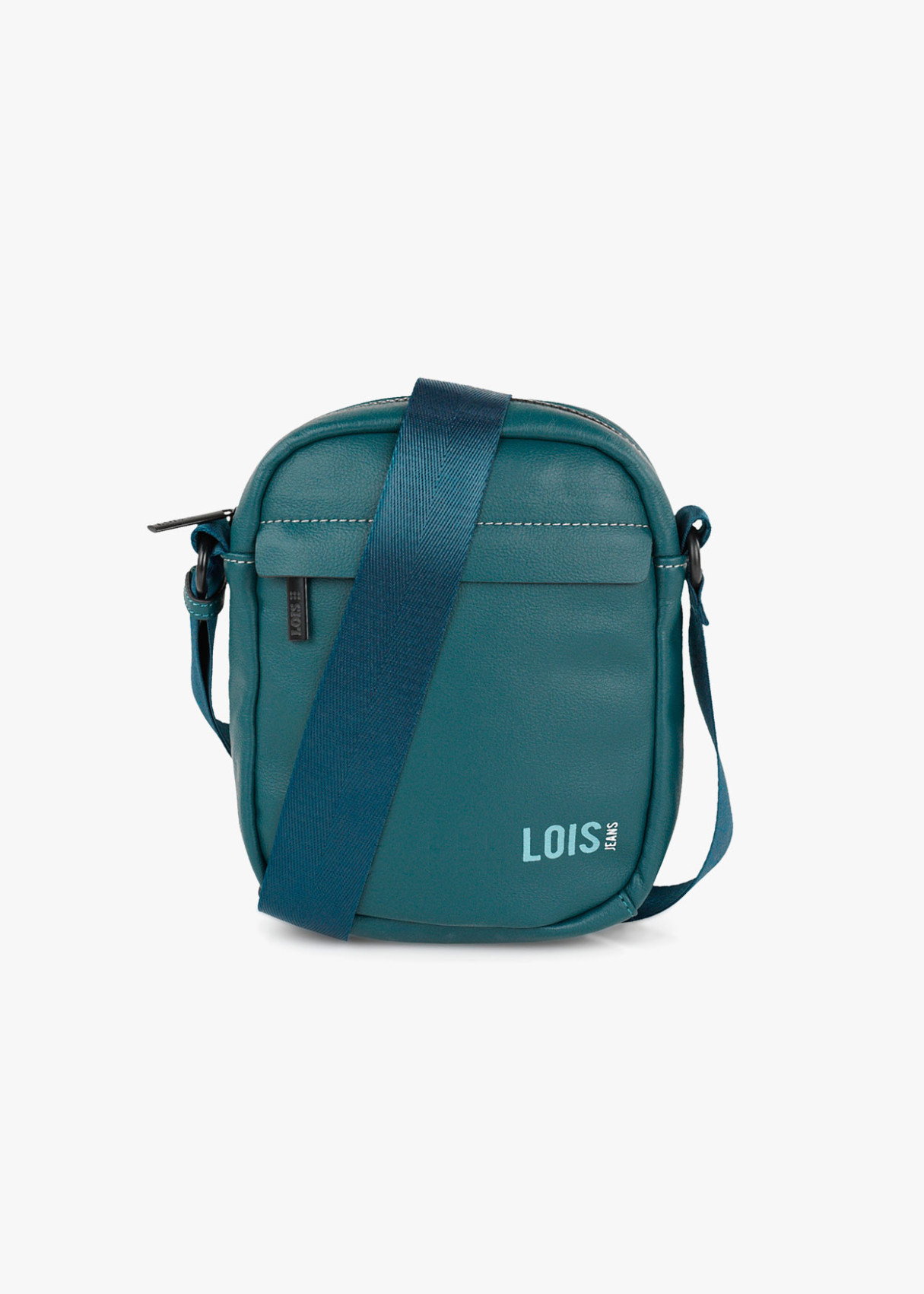 Bolso Impermeble con Bandolera Ajustable y Doble Compartimento azul