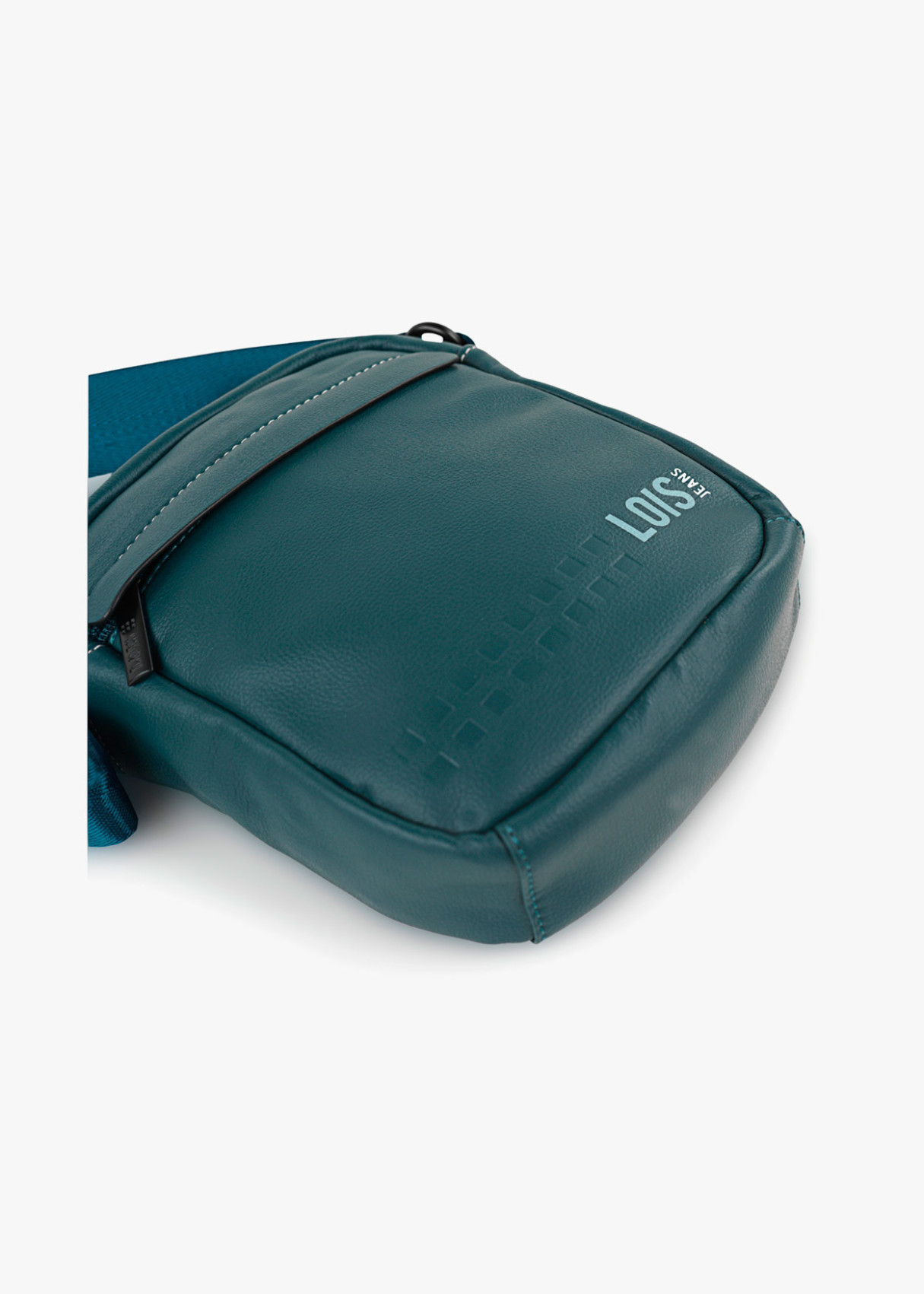 Bolso Impermeble con Bandolera Ajustable y Doble Compartimento azul