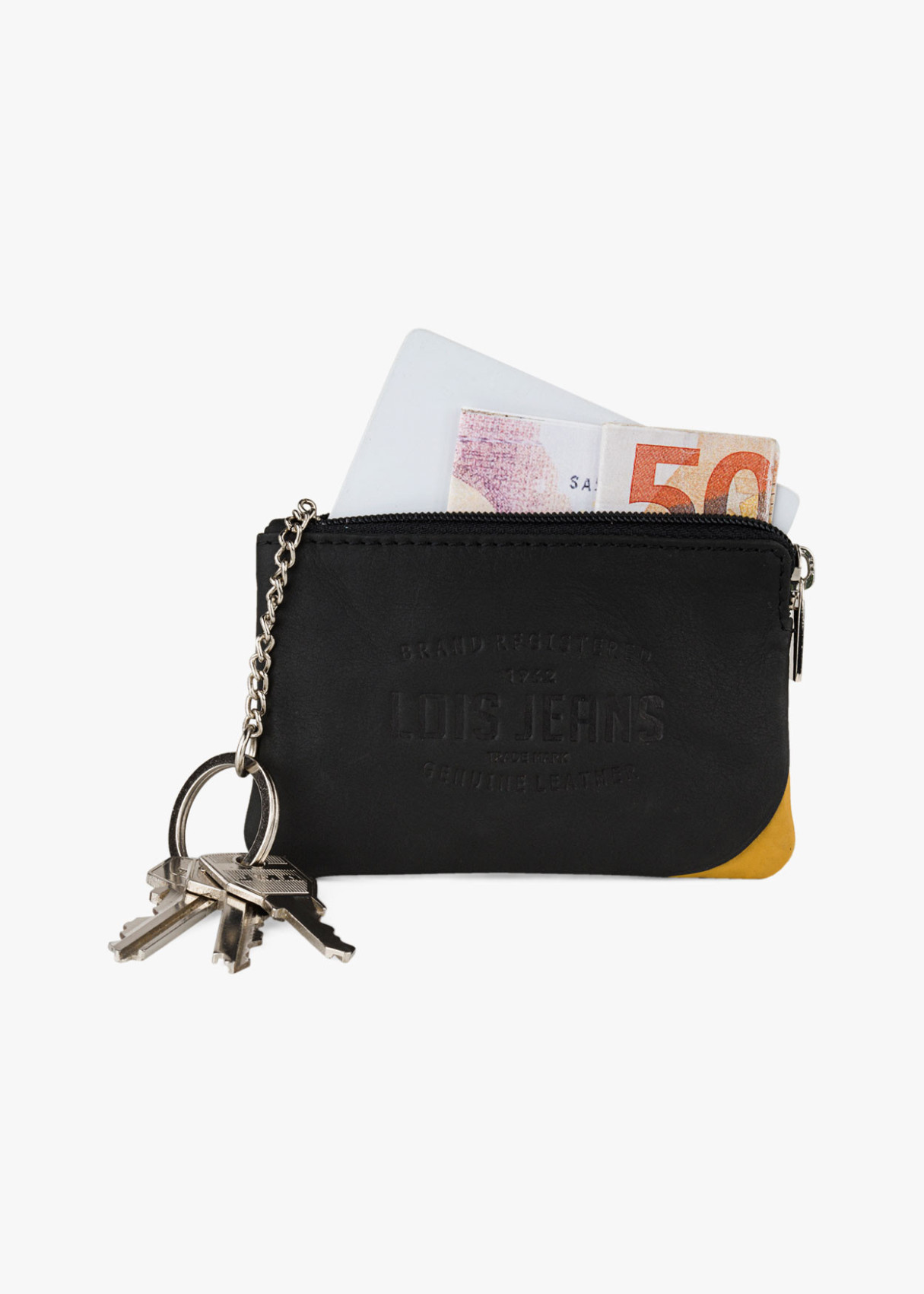 Cartera monedero negro
