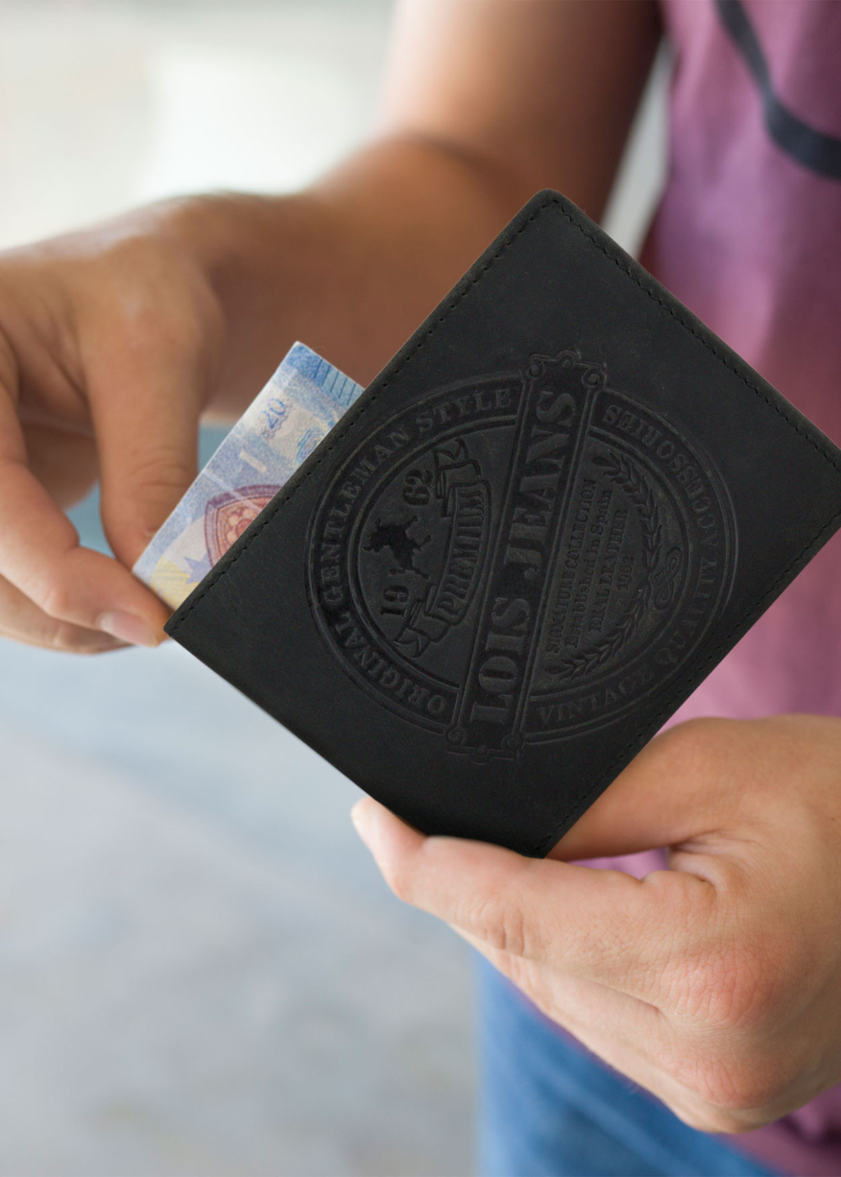 Cartera billetera de Piel Con Monedero y múltiples compartimentos marrón oscura