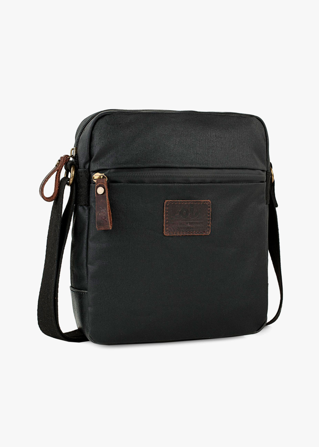 Bolso Bandolera Lona negro