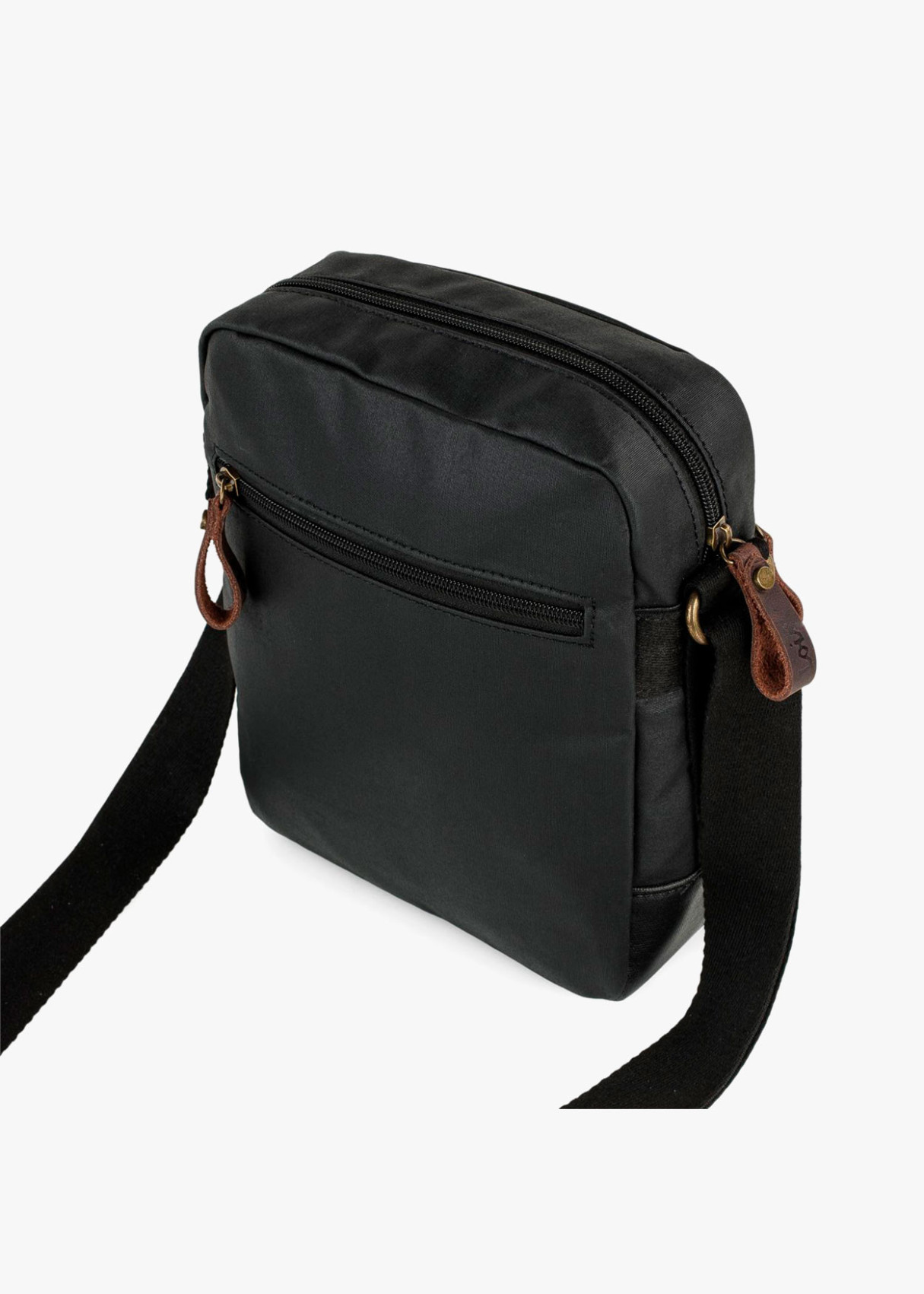 Bolso Bandolera Lona negro