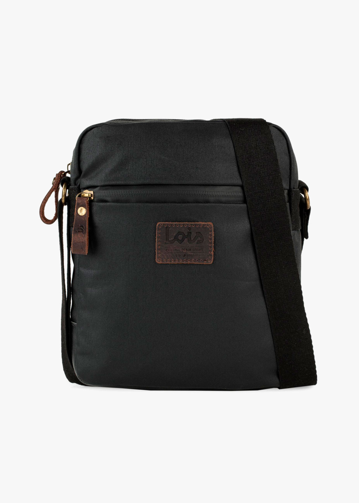 Bolso Bandolera Lona negro