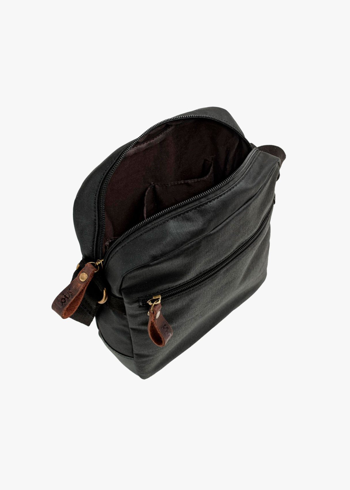 Bolso Bandolera Lona negro