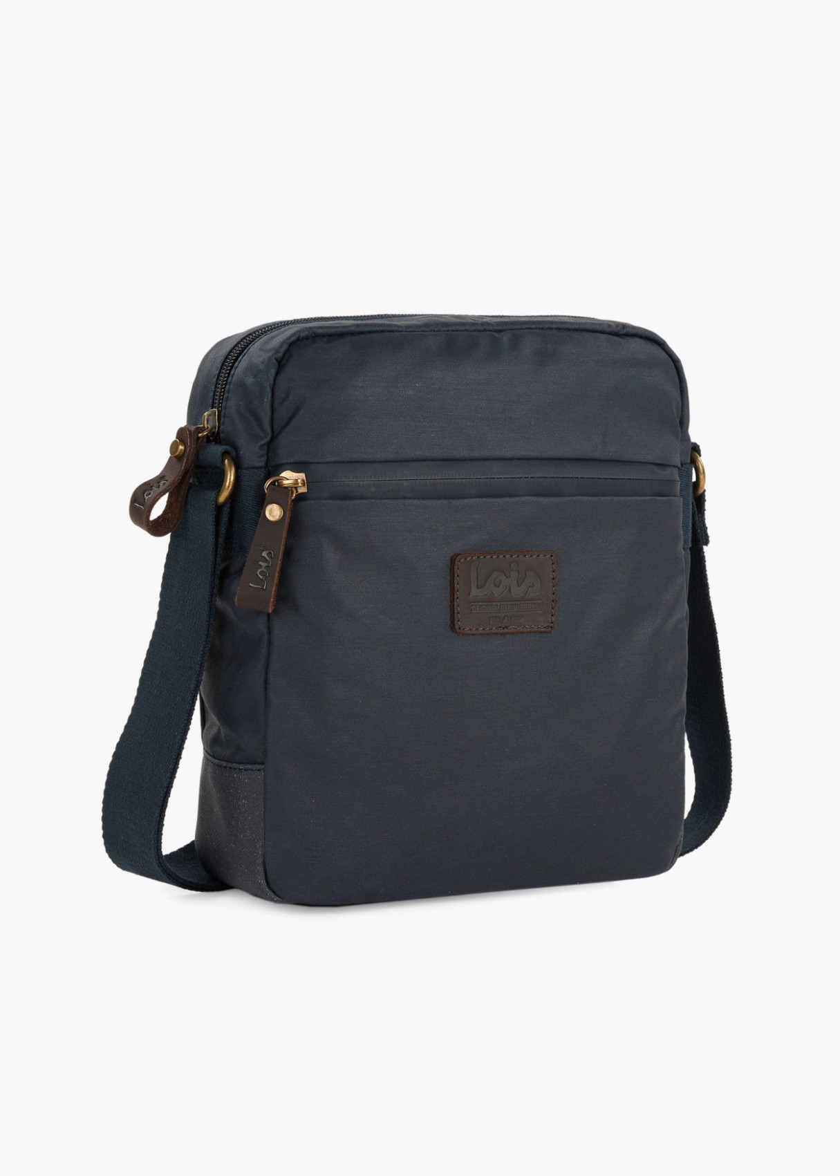 Bolso Bandolera Lona azul oscuro