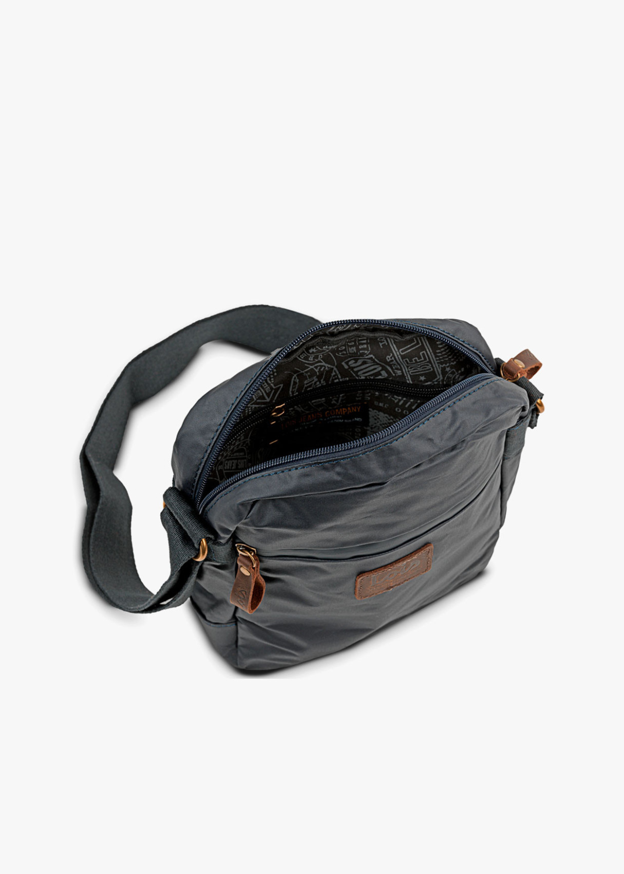 Bolso Bandolera Lona azul oscuro