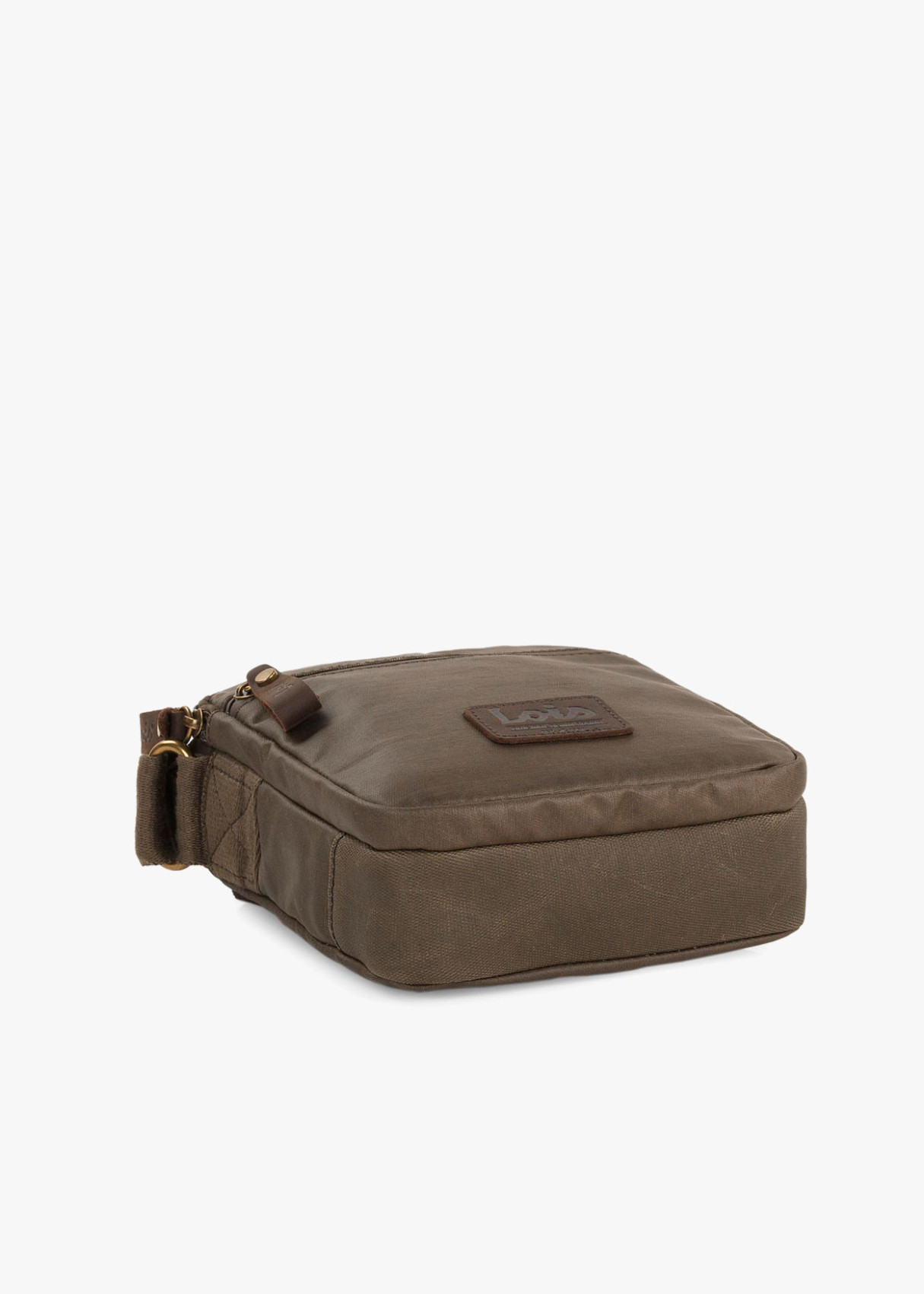 Bolso Bandolera ajustable Lona marrón