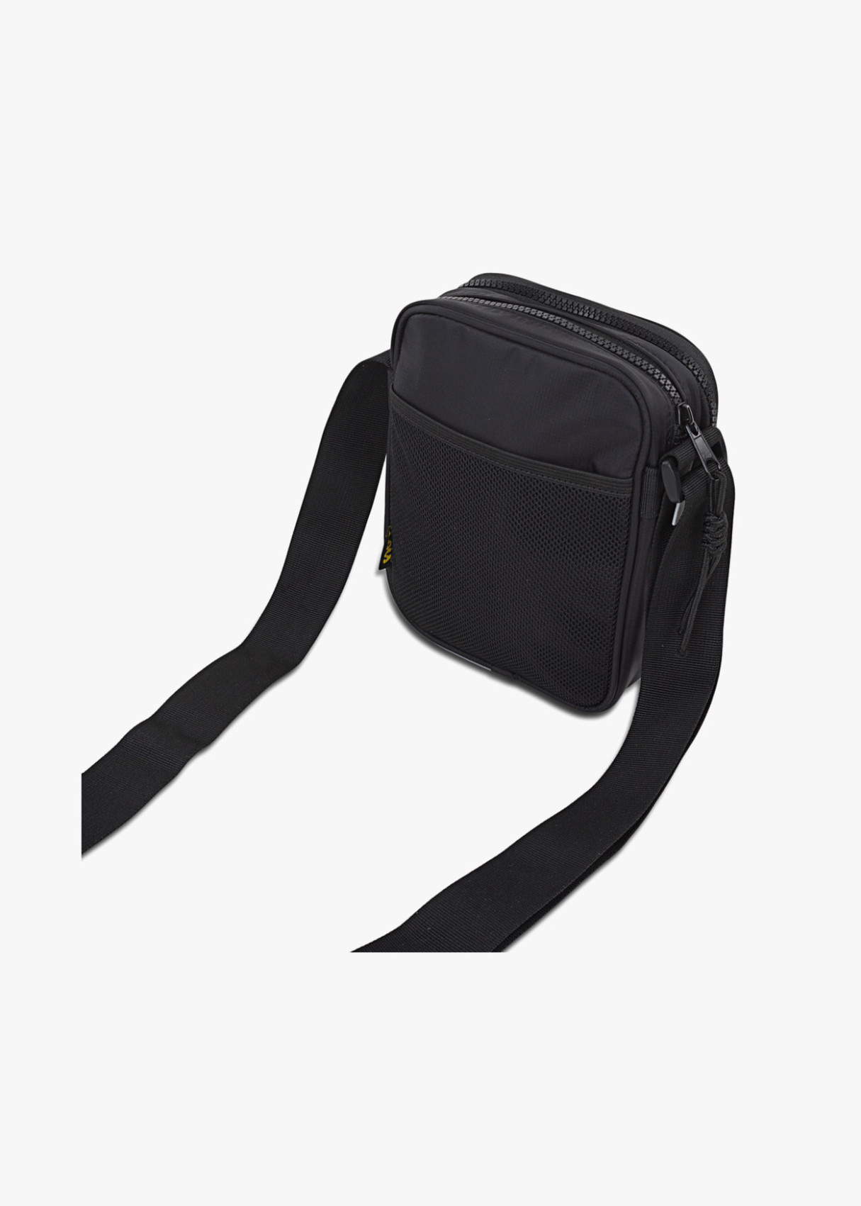 Bolso Bandolera Con Doble Compartimento negro