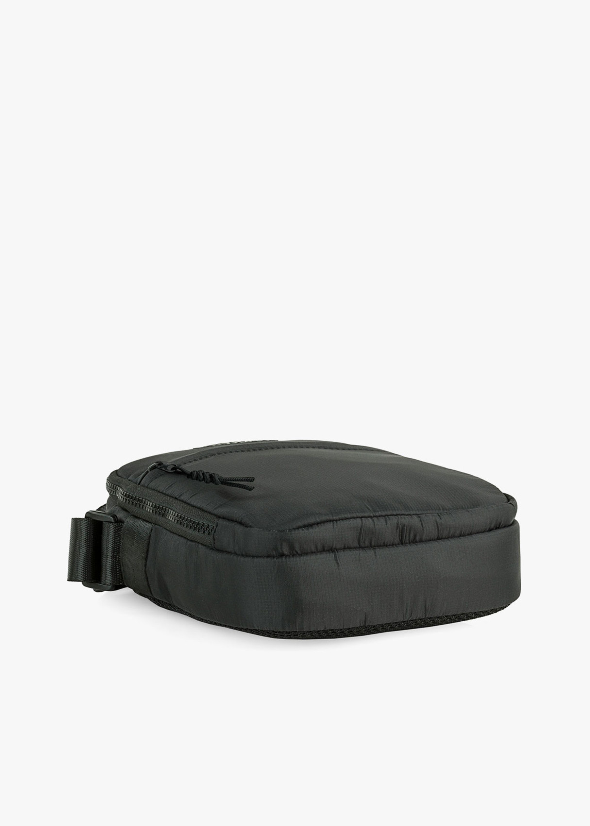 Bolso Bandolera Con Doble Compartimento negro