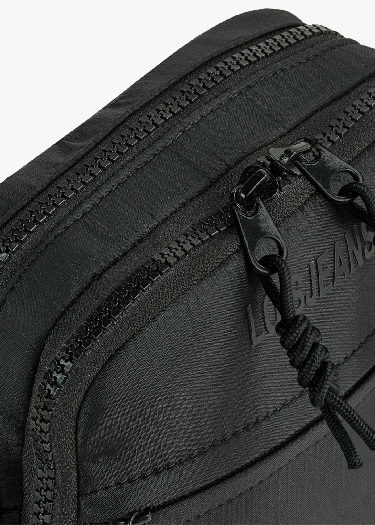 Bolso Bandolera Con Doble Compartimento negro