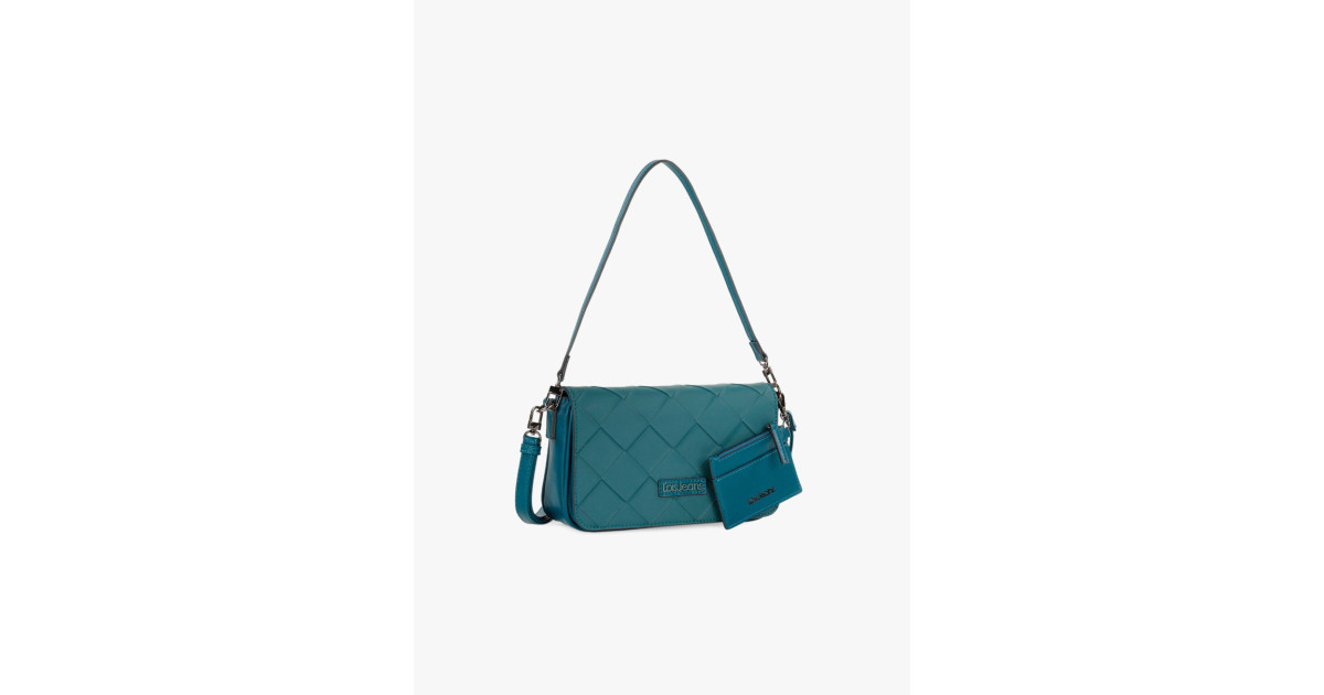 Bolso Acolchado Cadena CHARLENE Azul Capri | Moda Online