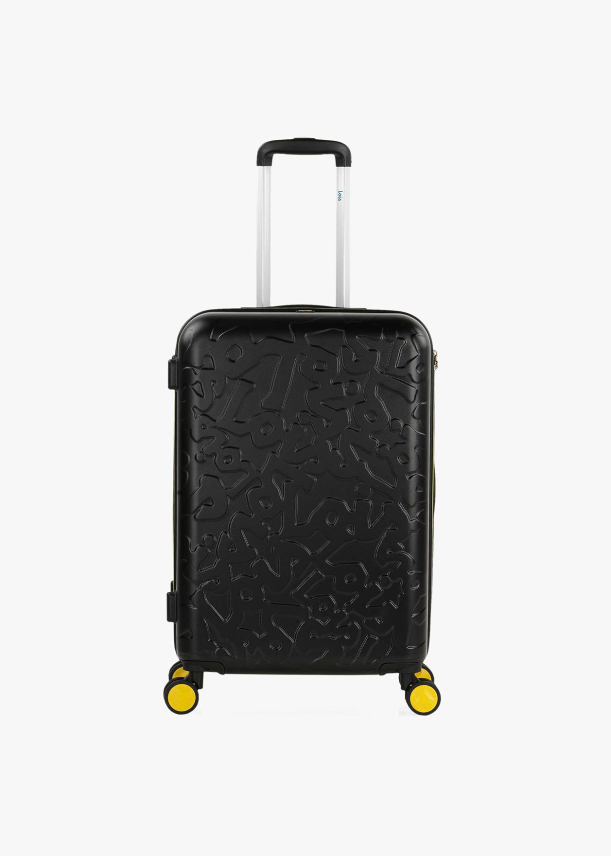 Maleta Mediana y Grande rígida con ruedas trolley negro