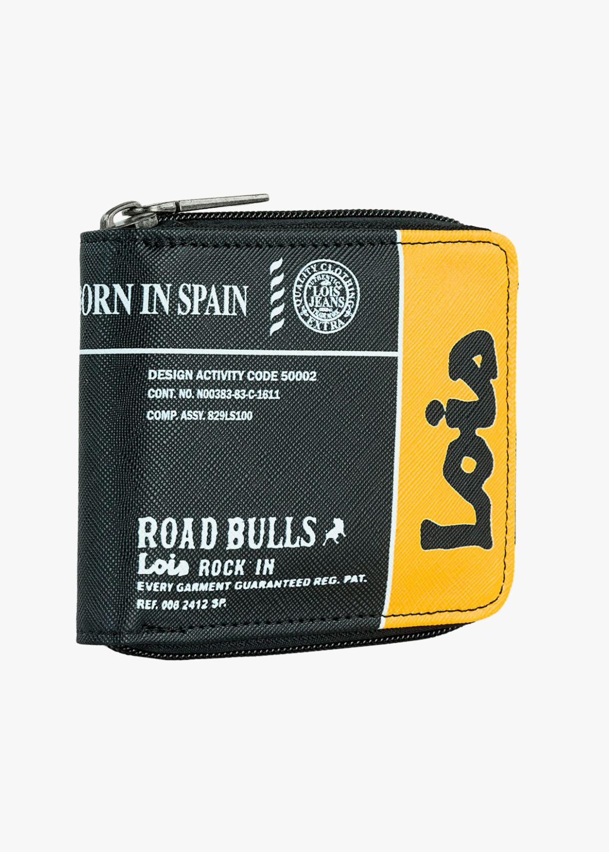 Cartera pequeña con billetera monedero bicolor