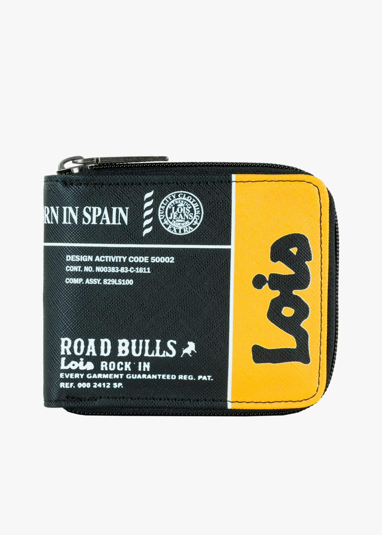 Cartera pequeña con billetera monedero bicolor